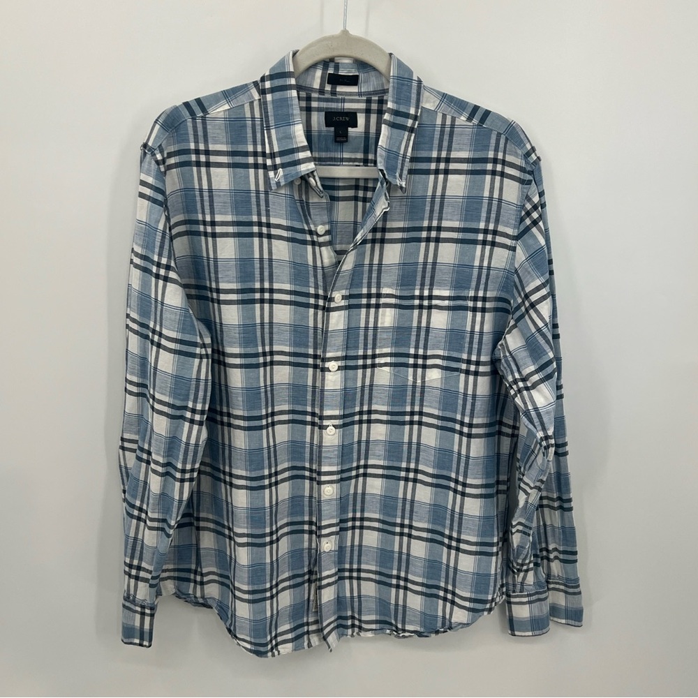 J. Crew Baird McNutt linen blend shirt